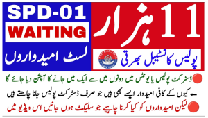 Sindh Police Constable Recruitment 2025
